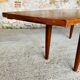 Vintage Scandinavian boomerang coffee table with folding extensions by Samcom, 1960