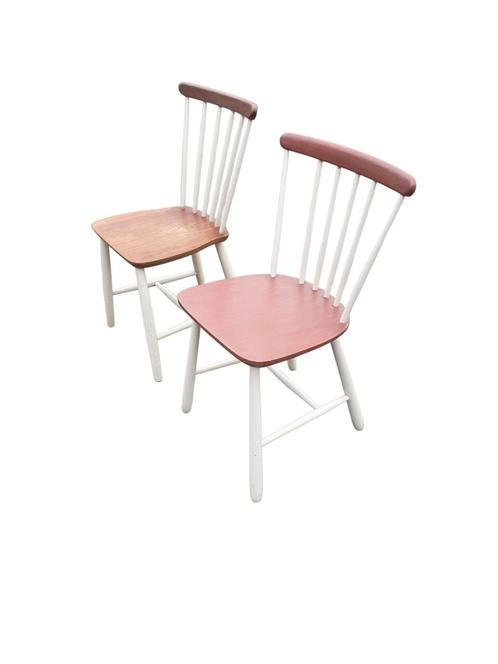 Set of 2 vintage bar chairs