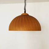 Large Wooden Pendant Lamp