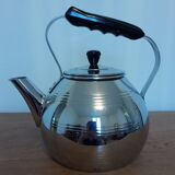 Vintage chrome copper kettle Le Trèfle