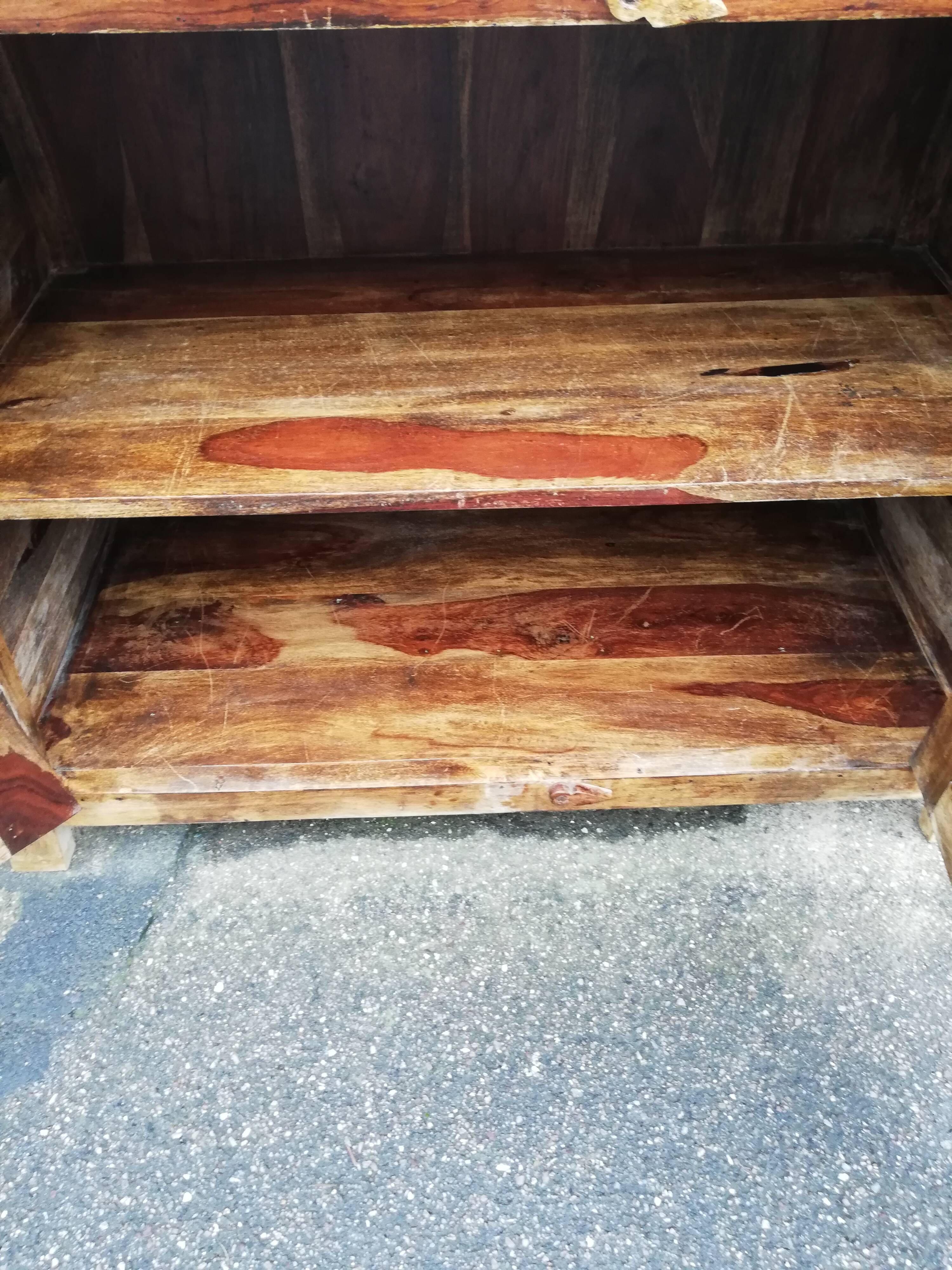 Vintage exotic wood sideboard