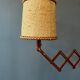 Mid-century scissor lamp