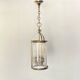 Old vintage brass and crystal lantern decoration chandelier lighting LAMP-7125