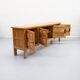 Brutalist French sideboard 1970s