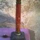 Ancient marble lamp foot