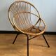 Rattan armchair