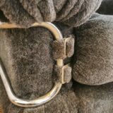 Pair of vintage italian design armchairs from the 70s