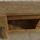 Large workbench with press, 2 drawers and storage tray - Totally sanded and varnished