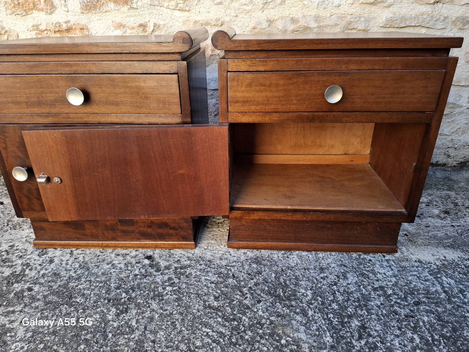 Art Deco bedside tables