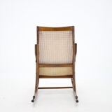 1960s Antonin Suman Bentwood Rocking Chair, Czechoslovakia