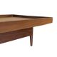 Vintage 1950s teak sofa bed with drawers.