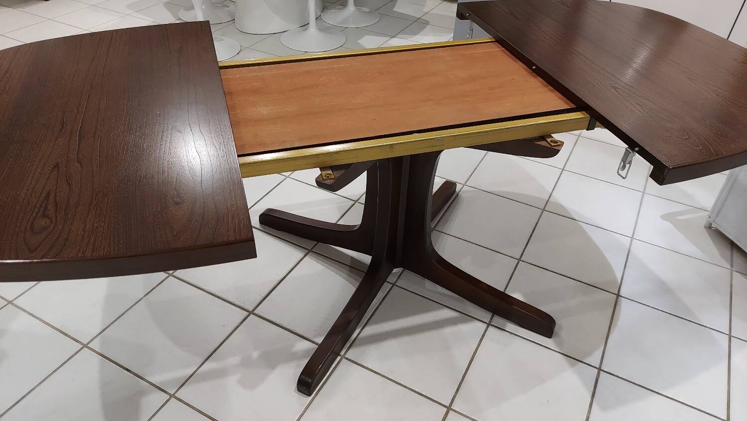 Baumann house extendable table vintage 1970s