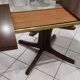 Table extensible maison Baumann vintage années 1970