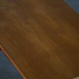 Scandinavian extendable table for writing or dining with a drawer, early 20th century.