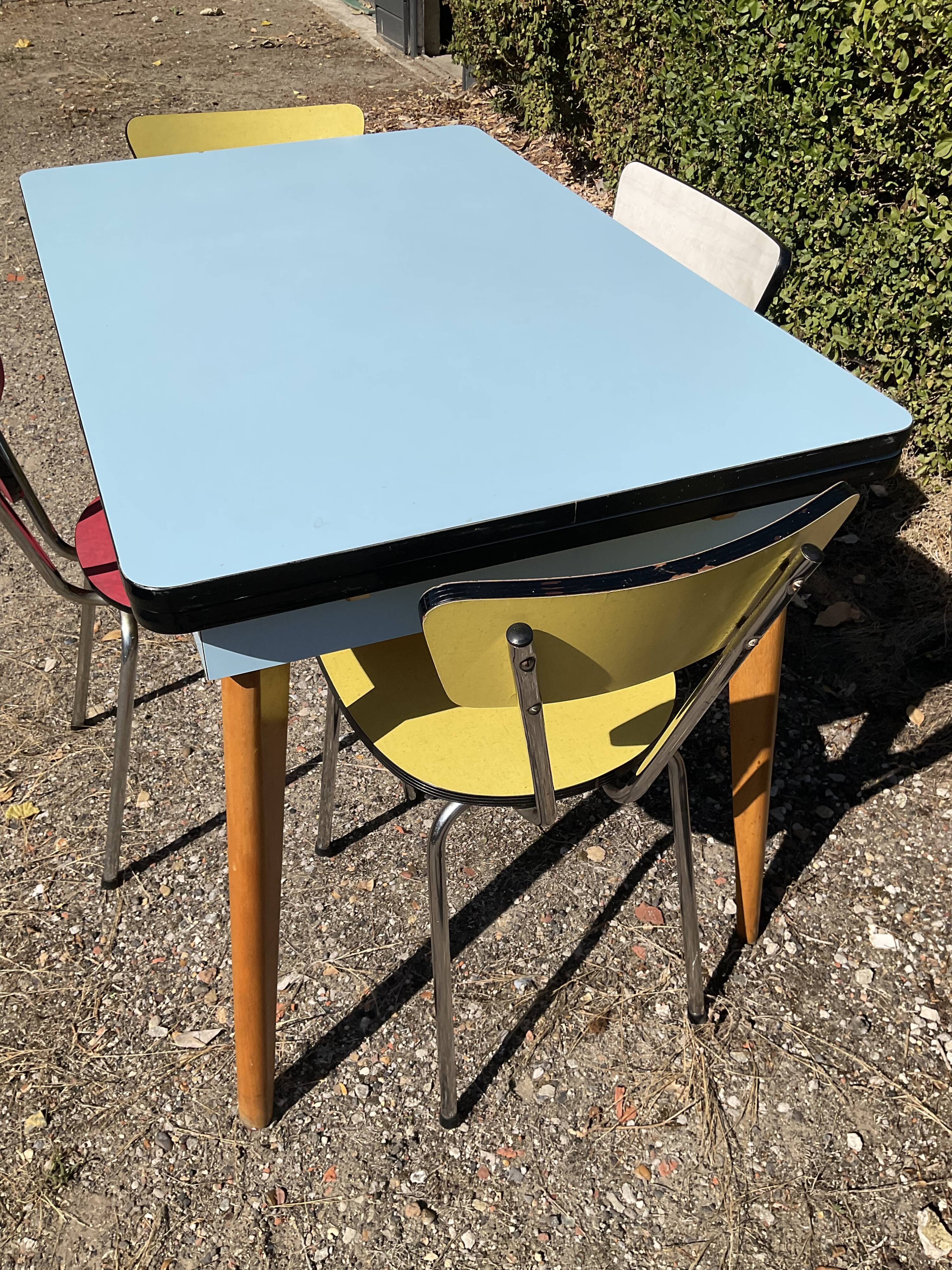 Formica set from the 50s and 60s