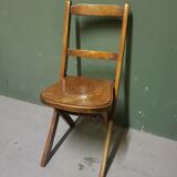 Old Venesta Children's Folding Chair, 1st half 20th Century.