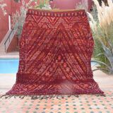 Berber rug Moroccan vintage Atlas