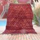 Berber rug Moroccan vintage Atlas