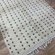 Tapis berbère a pois fait main 250 X 150 CM
