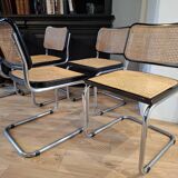 Set of 4 B32 chairs and 2 B64 Breuer armchairs