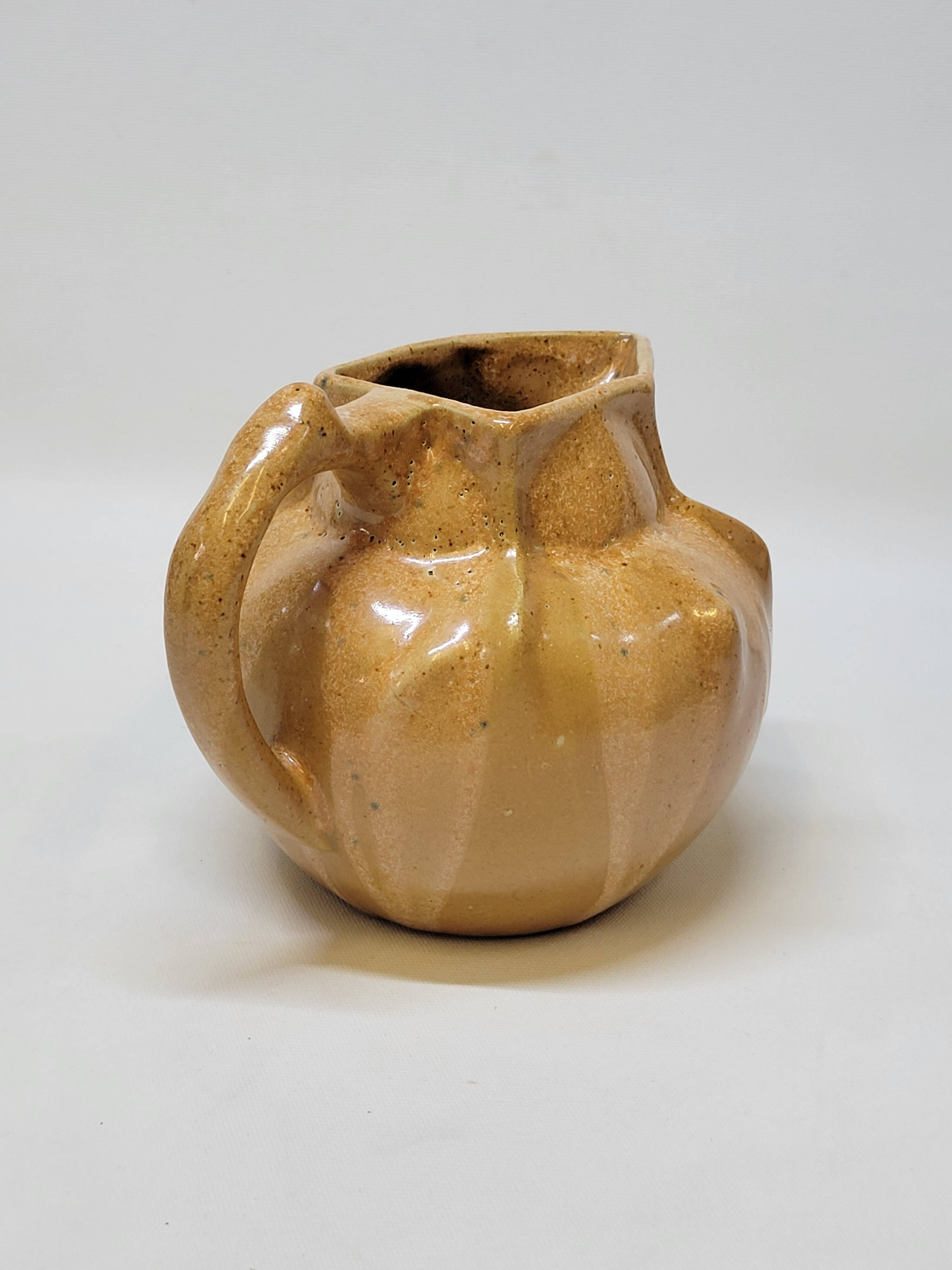 Antique Art Deco Art Nouveau Stoneware Pitcher Carafe 1 Liter