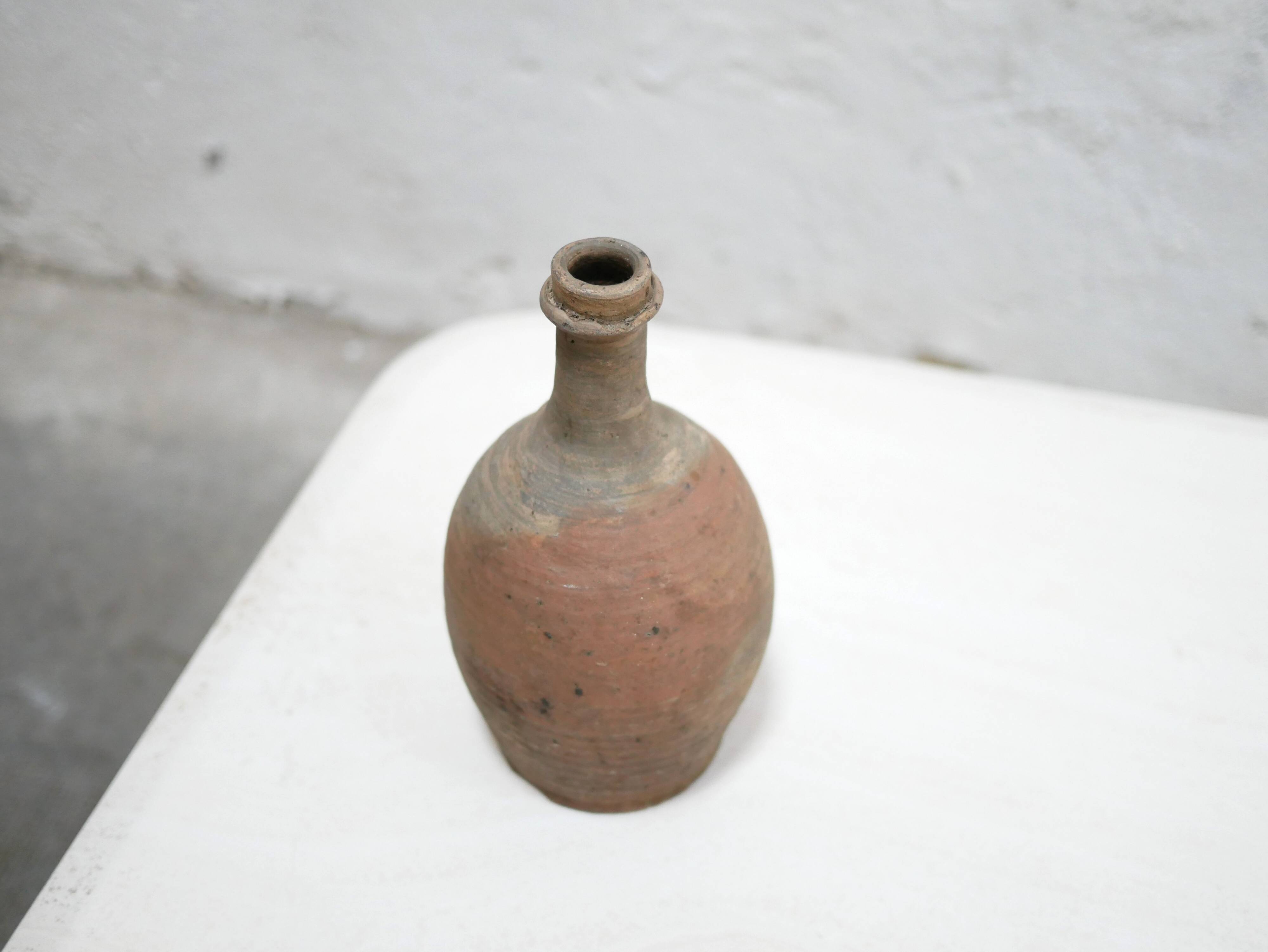 Old terracotta jar