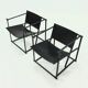Set of 2 Lounge Chairs Model FM60 by Radboud van Beekum for Pastoe 1980s