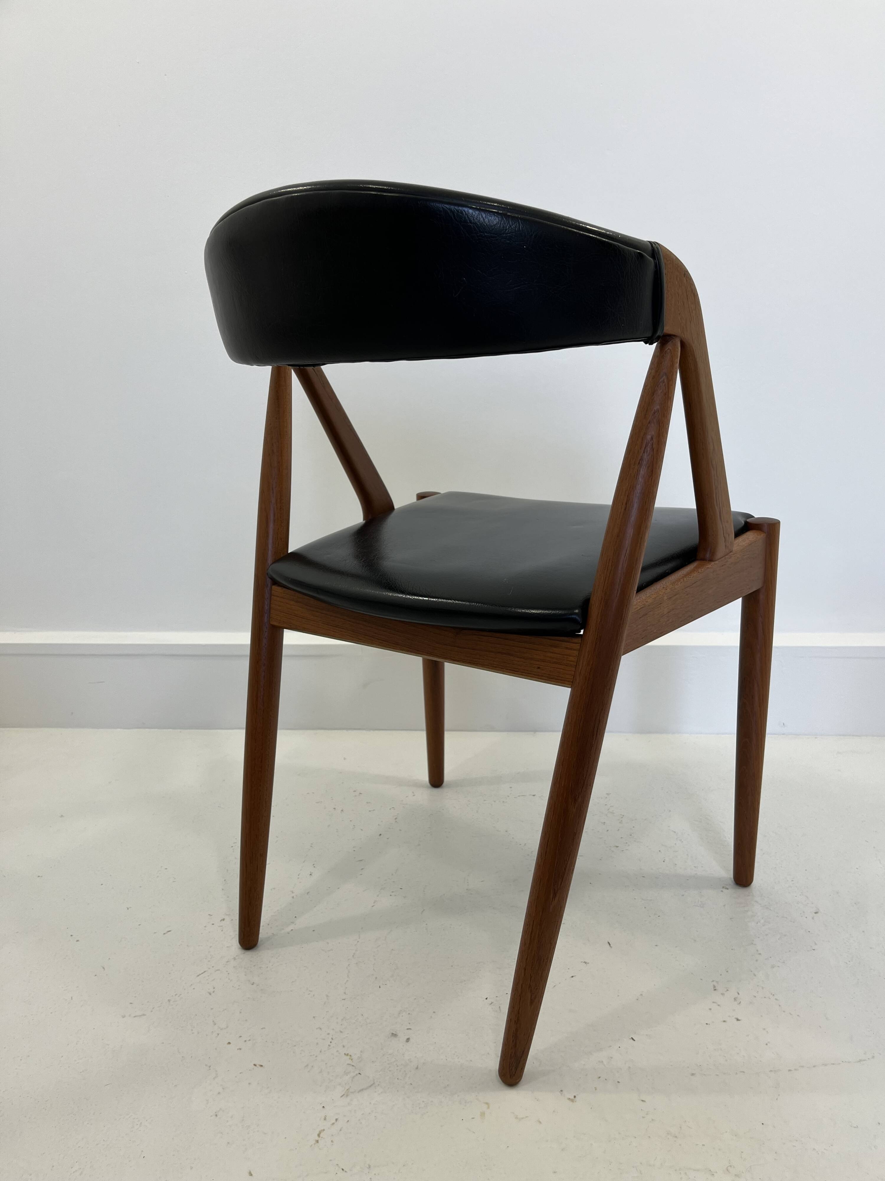 Dining Chairs Model 31 by Kai Kristiansen for Andersen Møbelfabrik, Set of