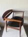 Danish teak office chair