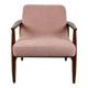 Pink Boucle GFM63 Lounge Chair by J. Kedziorek, 1970s