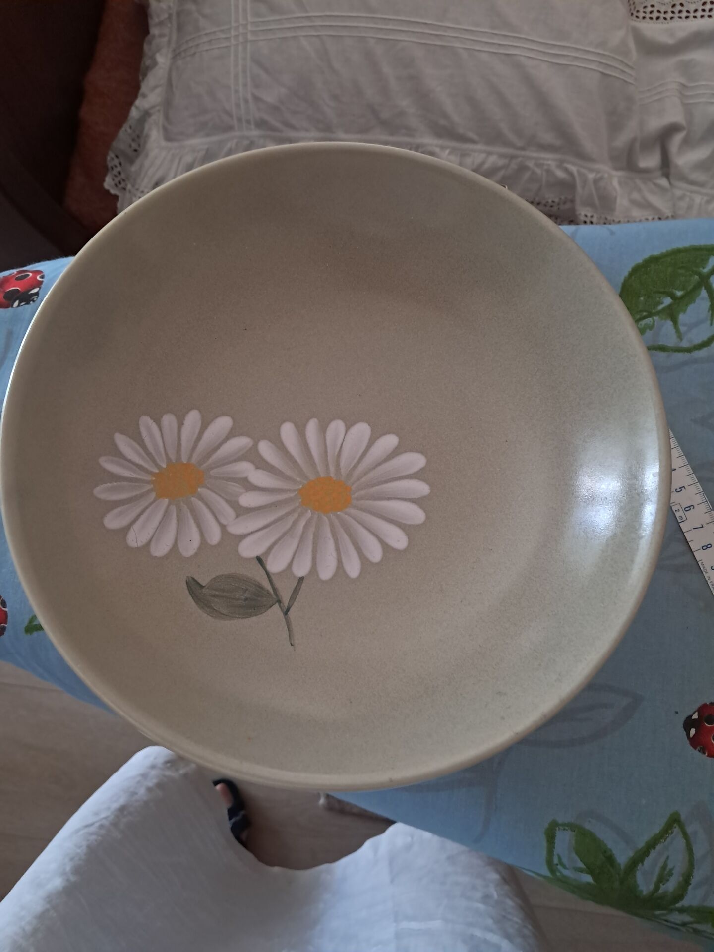 Longchamp vintage shallow plate
