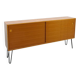 Dressoir vintage en teck en épingle à cheveux