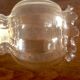 Suspension ceiling light glass vintage