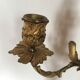 Paire de chandeliers en bronze
