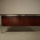 Executive desk by ORA Acciaio, produced in Italy during the 1970s.