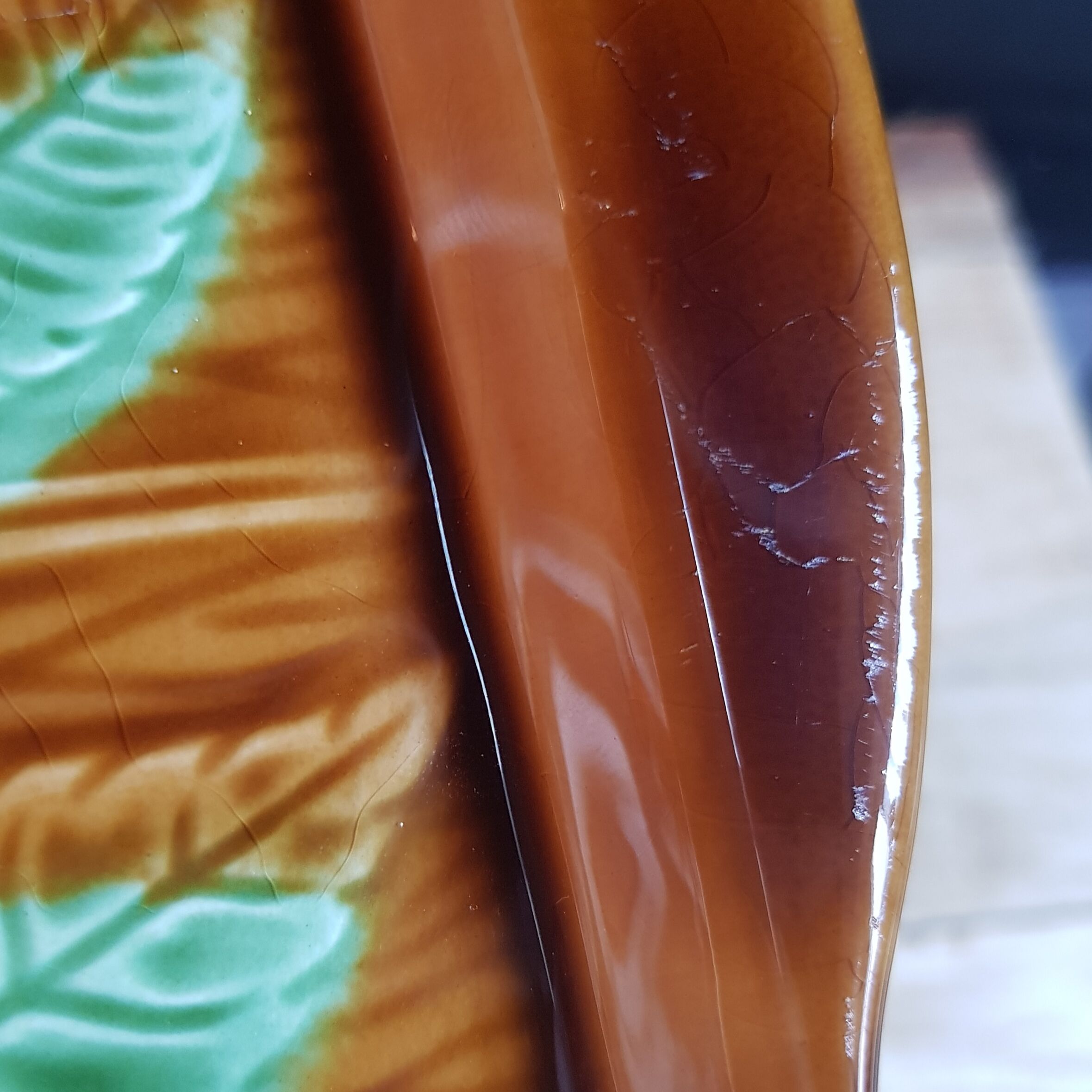 Dish in cake sarreguemines