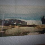Watercolor landscape