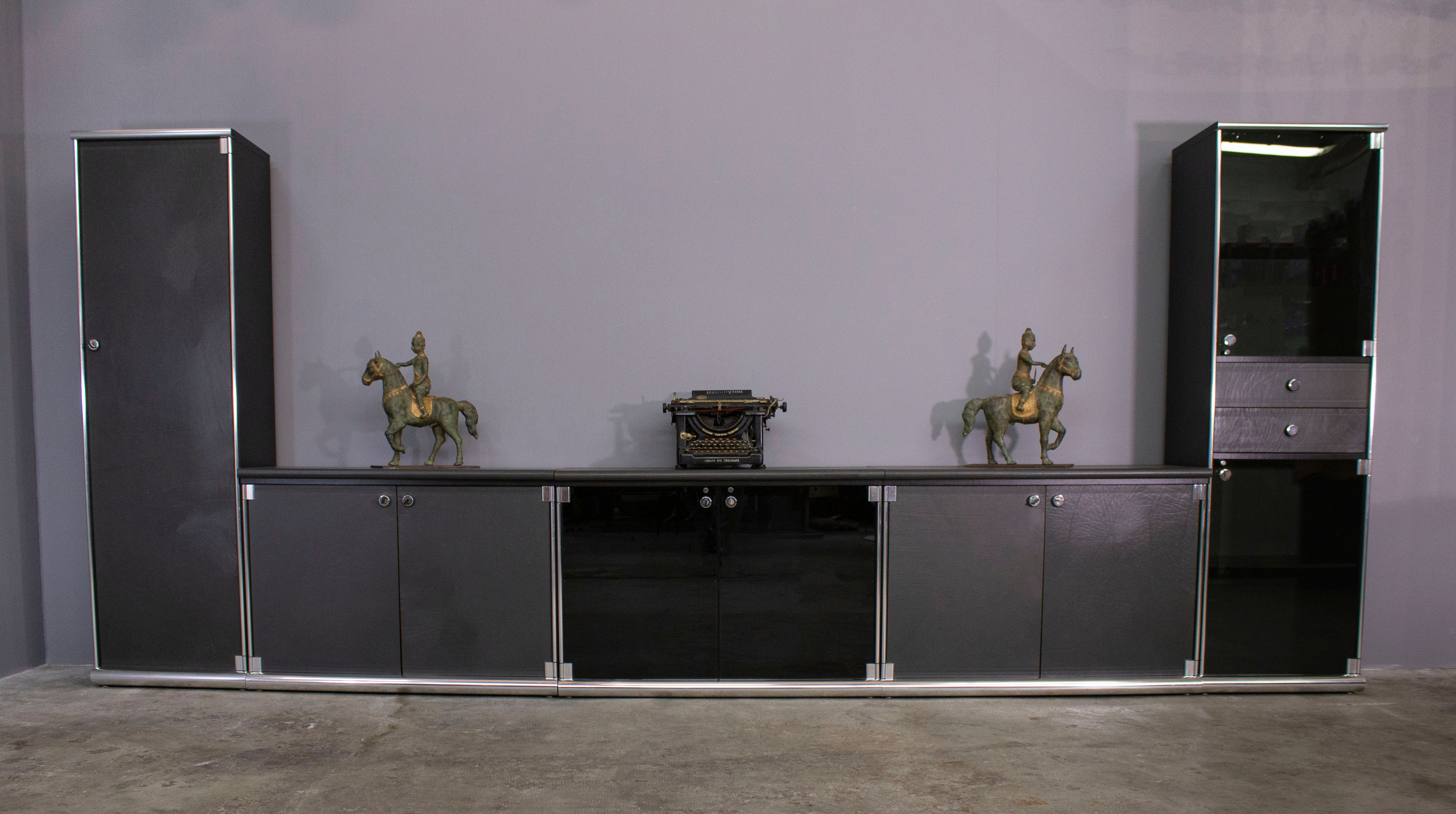 Modular office modules, 1970s, 5 rooms