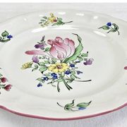 5 assiettes à dessert Lunéville modèle Réverbère