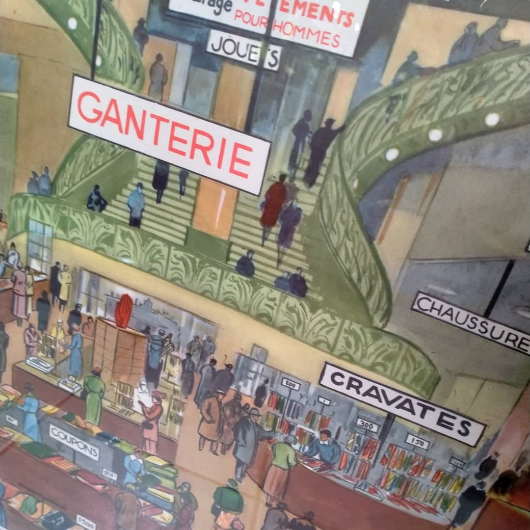 Vintage school poster