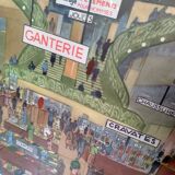 Vintage school poster