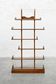 Brutalist Oak Asymmetrical Shelving Unit or Bookcase, 1970s