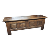 Maie solid oak Breton chest
