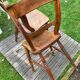 Paire de chaises de ferme anglaises XIX e