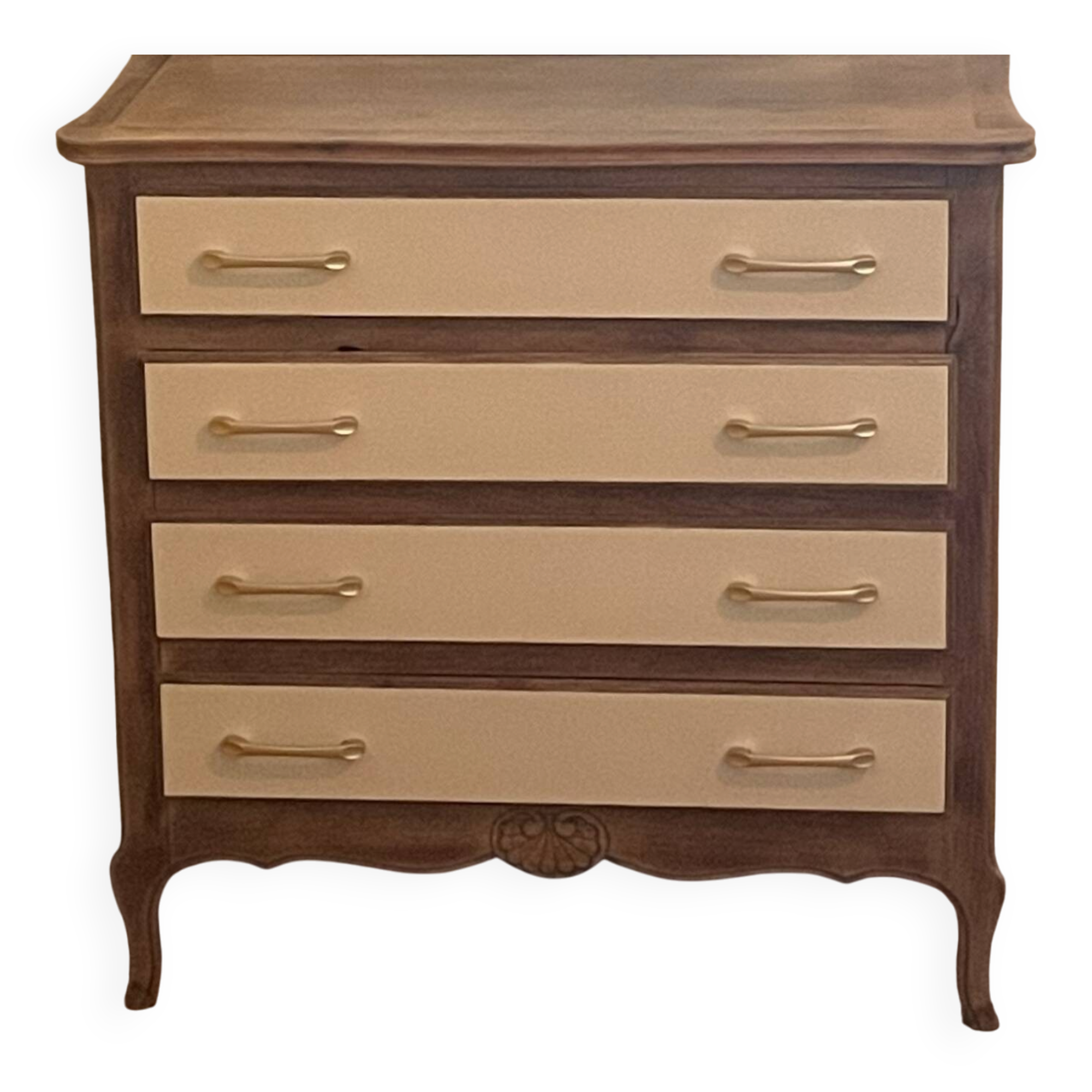 Oak chest of drawers