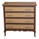 Oak chest of drawers