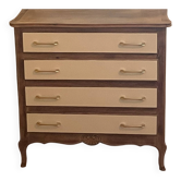 Oak chest of drawers