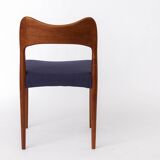 Arne Hovmand-Olsen Teak Chair for Mogens Kold, 1950s Danish