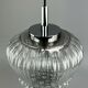 60s 70s lamp hanging lamp ball lamp bubble chrome glass space age design