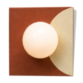 Wall light cement tile
